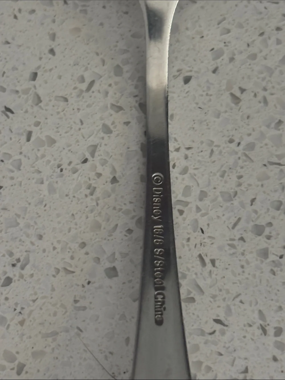 Vintage Disney Mickey Mouse Stainless Steel Serving Spoon